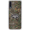 NFL New York Jets Realtree Xtra Green Camo Galaxy A50 Clear Case