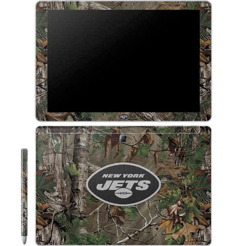 NFL New York Jets Realtree Xtra Green Camo Galaxy Book 12in Skin