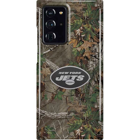 NFL New York Jets Realtree Xtra Green Camo Galaxy Note20 Ultra 5G Lite Case