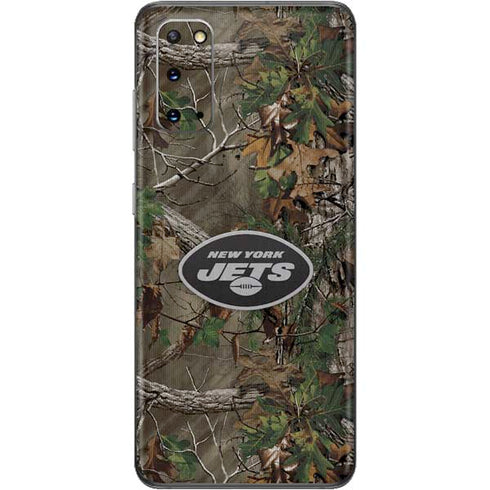 NFL New York Jets Realtree Xtra Green Camo Galaxy S20 Skin