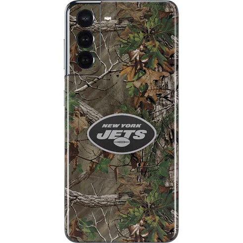 NFL New York Jets Realtree Xtra Green Camo Galaxy S21 5G Skin