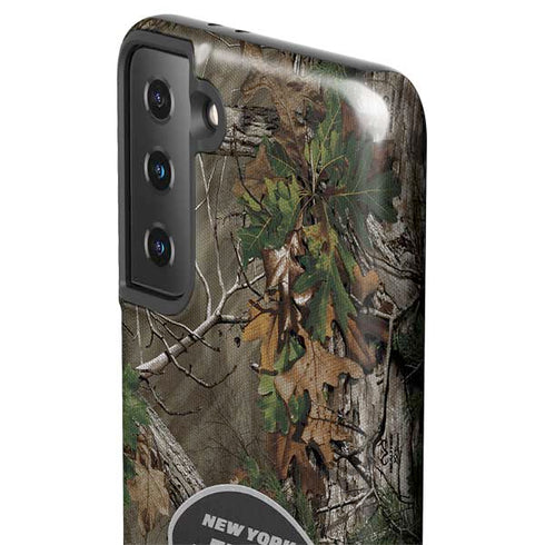 NFL New York Jets Realtree Xtra Green Camo Galaxy S21 FE Pro Case