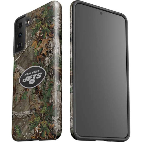 NFL New York Jets Realtree Xtra Green Camo Galaxy S21 FE Pro Case