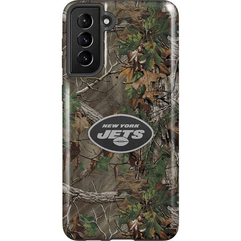 NFL New York Jets Realtree Xtra Green Camo Galaxy S21 Plus 5G Pro Case