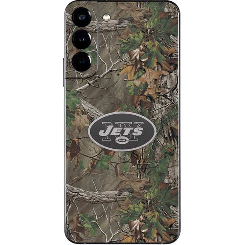 NFL New York Jets Realtree Xtra Green Camo Galaxy S22 Plus Skin