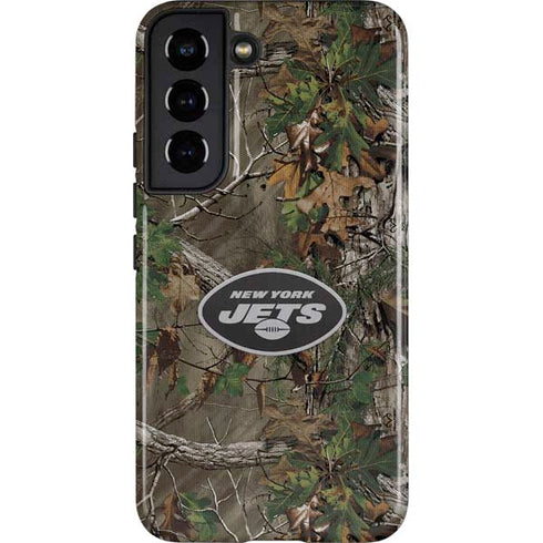 NFL New York Jets Realtree Xtra Green Camo Galaxy S22 Pro Case
