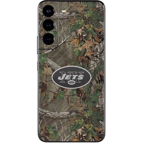 NFL New York Jets Realtree Xtra Green Camo Galaxy S22 Skin