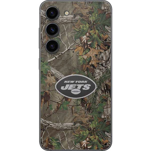 NFL New York Jets Realtree Xtra Green Camo Galaxy S23 Skin
