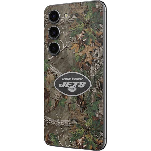 NFL New York Jets Realtree Xtra Green Camo Galaxy S23 Skin