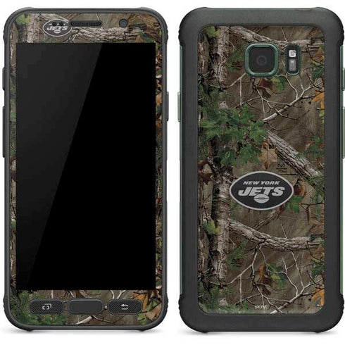 NFL New York Jets Realtree Xtra Green Camo Galaxy S7 Active Skin