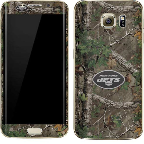 NFL New York Jets Realtree Xtra Green Camo Galaxy S7 Edge Skin