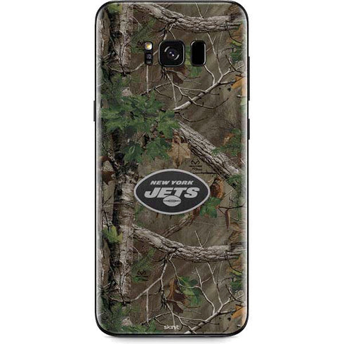 NFL New York Jets Realtree Xtra Green Camo Galaxy S8 Skin