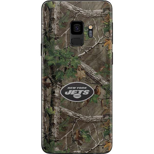 NFL New York Jets Realtree Xtra Green Camo Galaxy S9 Skin