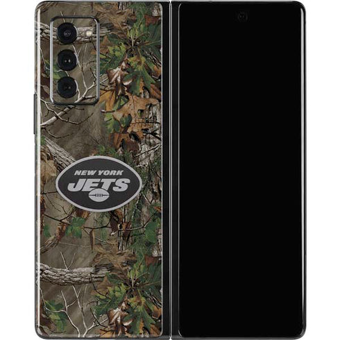 NFL New York Jets Realtree Xtra Green Camo Galaxy Z Fold2 5G Skin