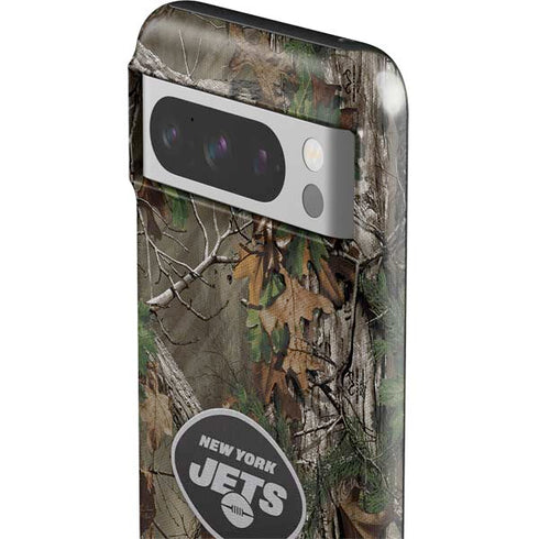 NFL New York Jets Realtree Xtra Green Camo Google Pixel 8 Pro Impact Case