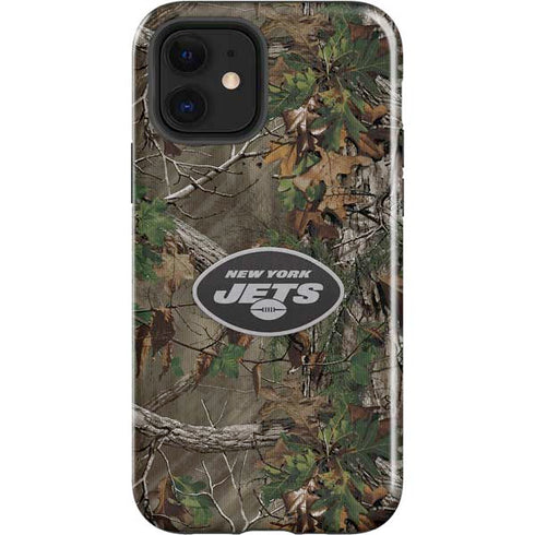 NFL New York Jets Realtree Xtra Green Camo iPhone 12 Impact Case