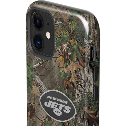 NFL New York Jets Realtree Xtra Green Camo iPhone 12 Impact Case