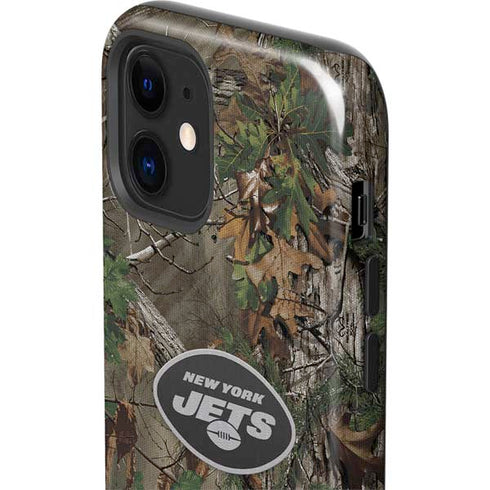 NFL New York Jets Realtree Xtra Green Camo iPhone 12 Mini Impact Case