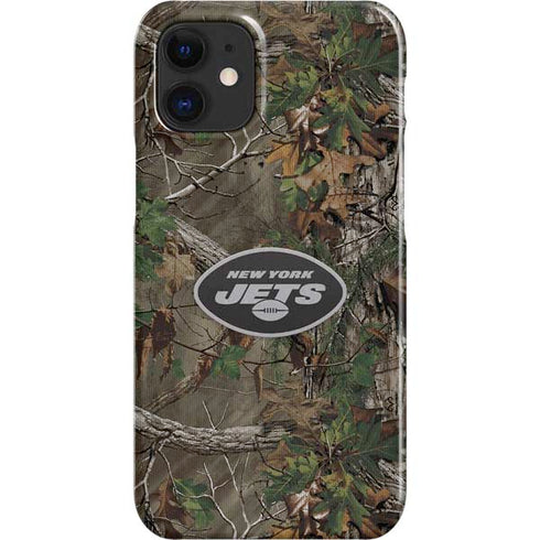NFL New York Jets Realtree Xtra Green Camo iPhone 12 Mini Lite Case