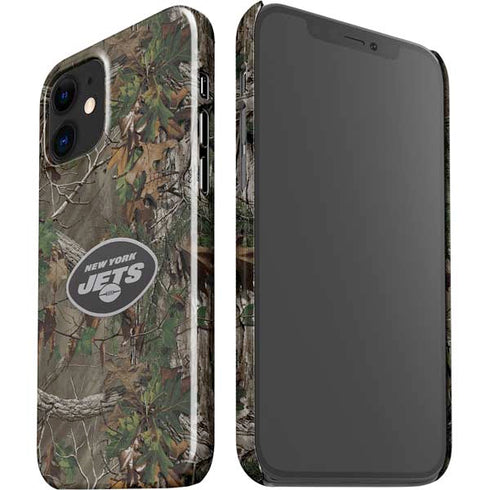 NFL New York Jets Realtree Xtra Green Camo iPhone 12 Mini Lite Case