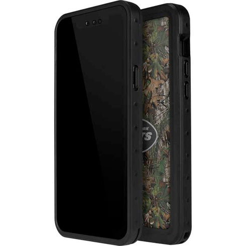 NFL New York Jets Realtree Xtra Green Camo iPhone 12 Pro Waterproof Case