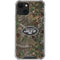 NFL New York Jets Realtree Xtra Green Camo iPhone 13 Mini Clear Case