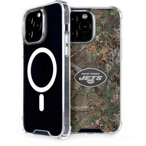 NFL New York Jets Realtree Xtra Green Camo iPhone 15 Pro Max MagSafe Case