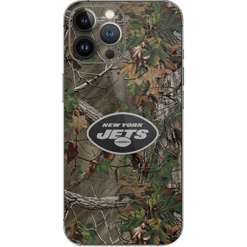 NFL New York Jets Realtree Xtra Green Camo iPhone 14 Pro Max Skin