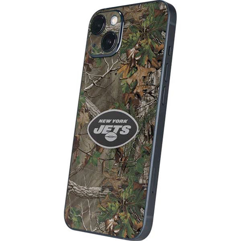 NFL New York Jets Realtree Xtra Green Camo iPhone 14 Skin