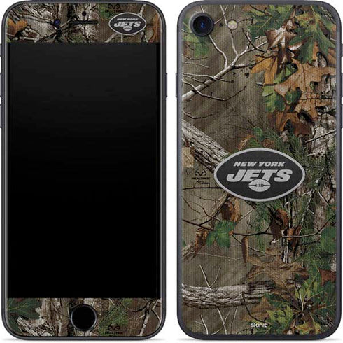 NFL New York Jets Realtree Xtra Green Camo iPhone 7 Skin