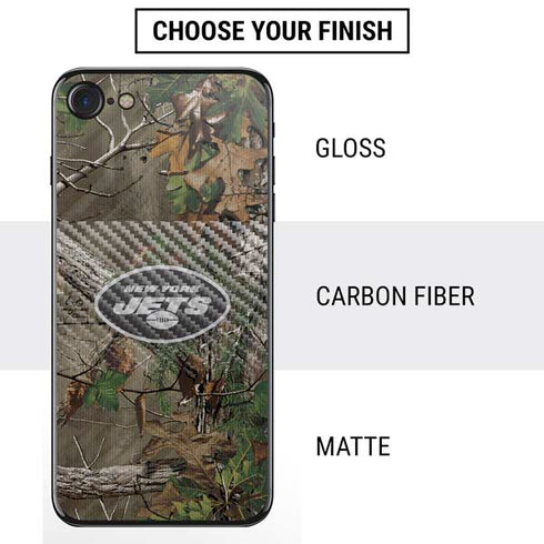 NFL New York Jets Realtree Xtra Green Camo iPhone SE (2nd & 3rd Gen) Skin
