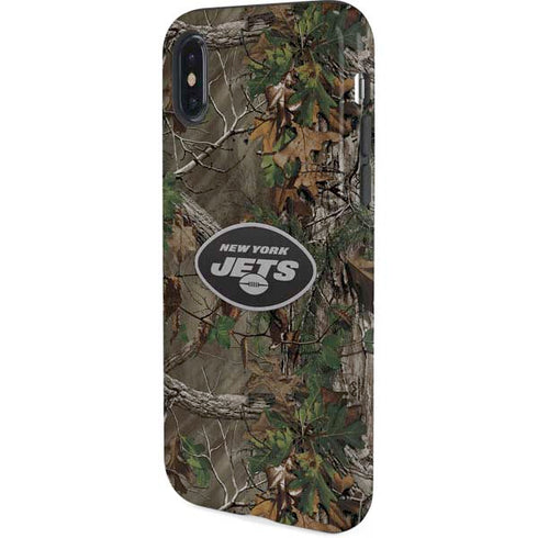 NFL New York Jets Realtree Xtra Green Camo iPhone XS Pro Case