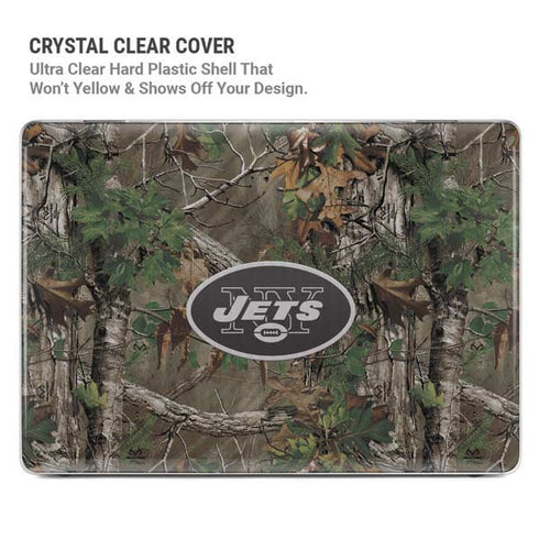 NFL New York Jets Realtree Xtra Green Camo MacBook Pro 16in (2021-25) Case plus Skin