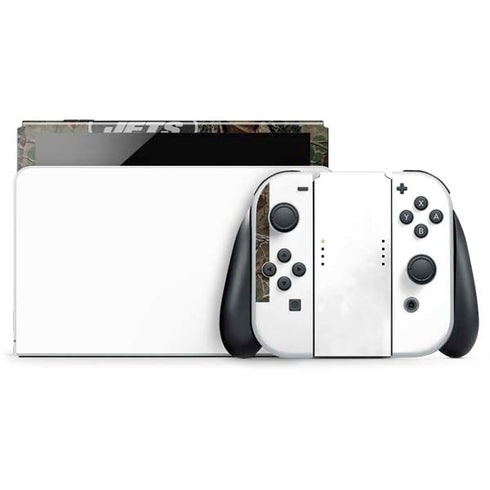 NFL New York Jets Realtree Xtra Green Camo Nintendo Switch OLED (2021) Skin