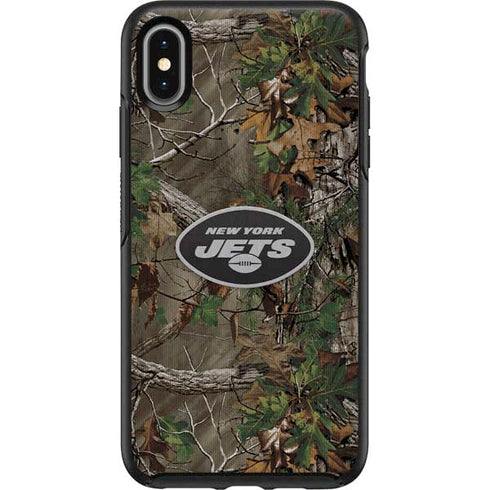NFL New York Jets Realtree Xtra Green Camo Otterbox Symmetry iPhone Skin