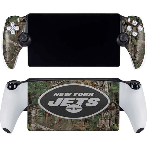 NFL New York Jets Realtree Xtra Green Camo PlayStation Portal Remote Player Skin
