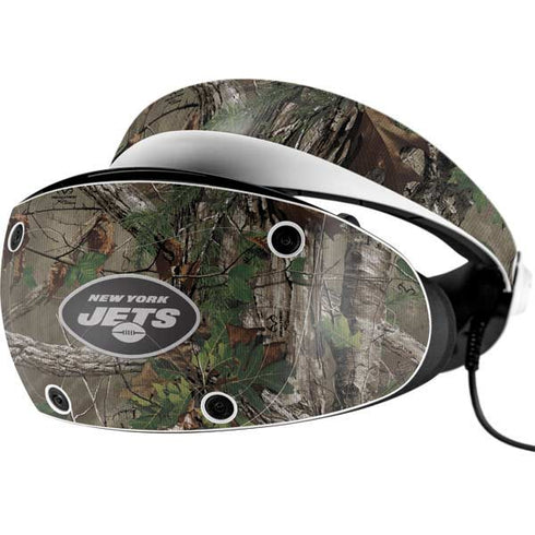 NFL New York Jets Realtree Xtra Green Camo PlayStation VR2 Skin
