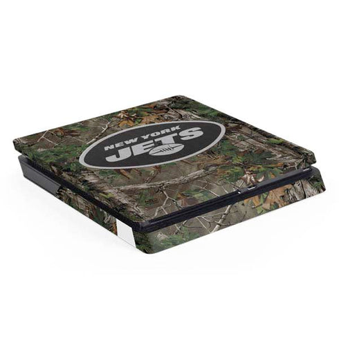 NFL New York Jets Realtree Xtra Green Camo PS4 Slim Skin