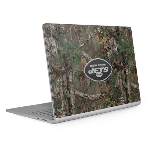 NFL New York Jets Realtree Xtra Green Camo Surface Book 2 15in Skin