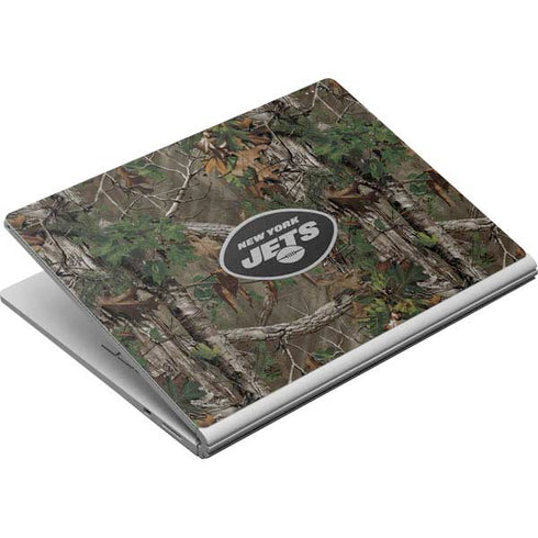 NFL New York Jets Realtree Xtra Green Camo Surface Book Skin