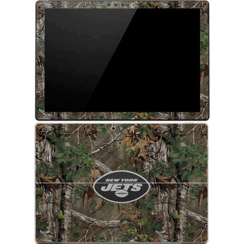 NFL New York Jets Realtree Xtra Green Camo Surface Pro 4 Skin