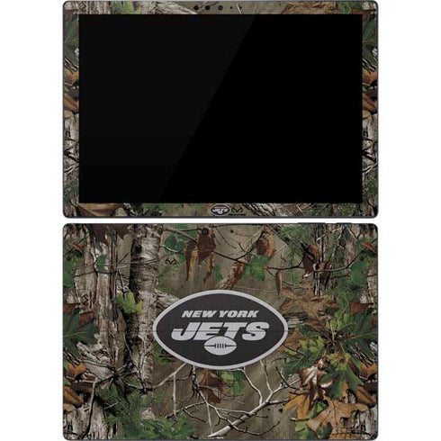 NFL New York Jets Realtree Xtra Green Camo Surface Pro 7 Skin