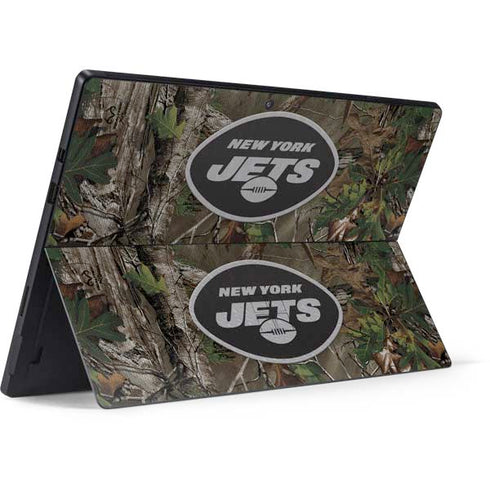 NFL New York Jets Realtree Xtra Green Camo Surface Pro 7 Skin