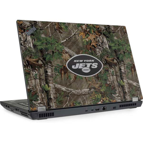 NFL New York Jets Realtree Xtra Green Camo Lenovo ThinkPad Skin