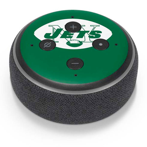 NFL New York Jets Retro Logo Amazon Echo Dot Skin