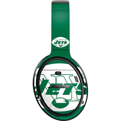 NFL New York Jets Retro Logo Bose QuietComfort 35 II Headphones Skin