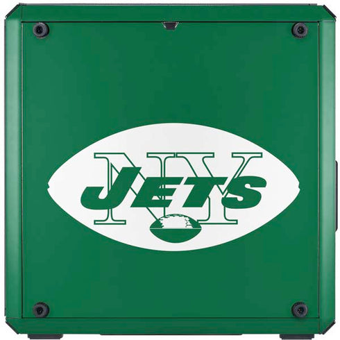 NFL New York Jets Retro Logo Cooler Master MasterBox Q300L Mini Tower Skin
