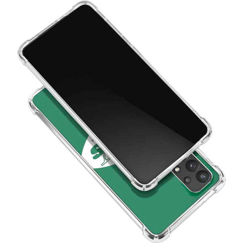 NFL New York Jets Retro Logo Galaxy A32 5G Clear Case