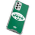 NFL New York Jets Retro Logo Galaxy A53 5G Clear Case