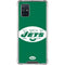 NFL New York Jets Retro Logo Galaxy A71 5G Clear Case